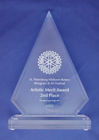 Artistic merit award, second place.