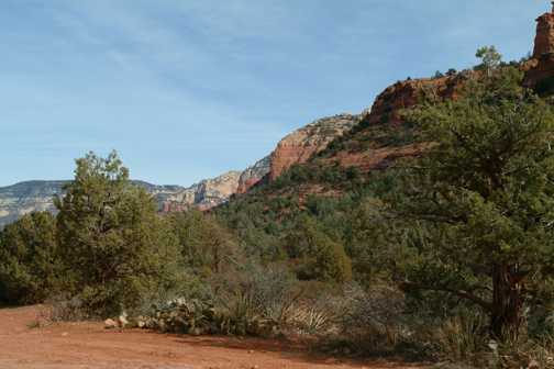 Rock formations near Sedona, AZ.